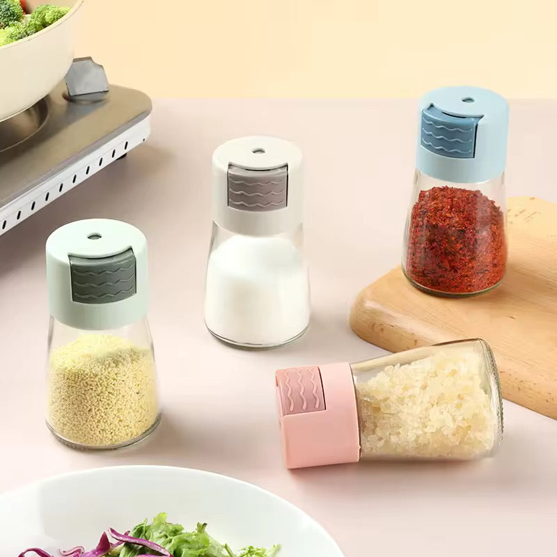Pack of 2 Luxury Mini Seasoning Spice Jars