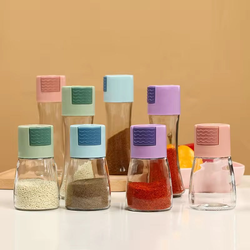 Pack of 2 Luxury Mini Seasoning Spice Jars