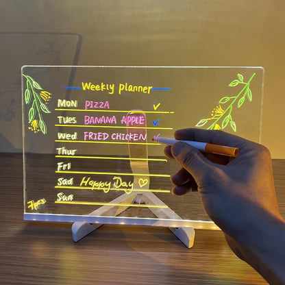 Acrylic LED Writing Board Projector for Kids