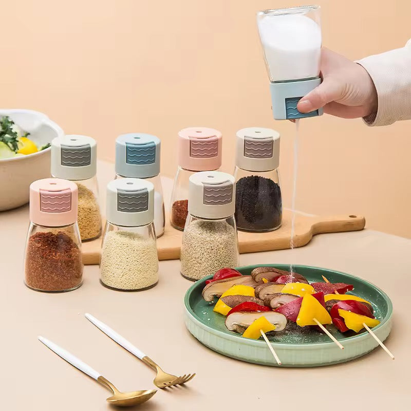 Pack of 2 Luxury Mini Seasoning Spice Jars