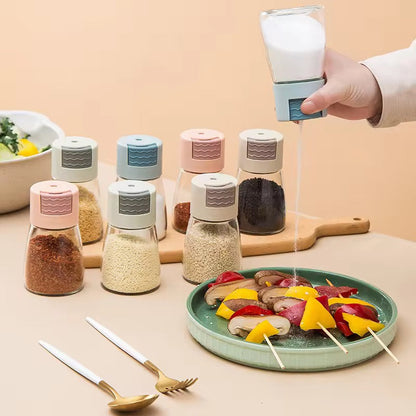 Pack of 2 Luxury Mini Seasoning Spice Jars