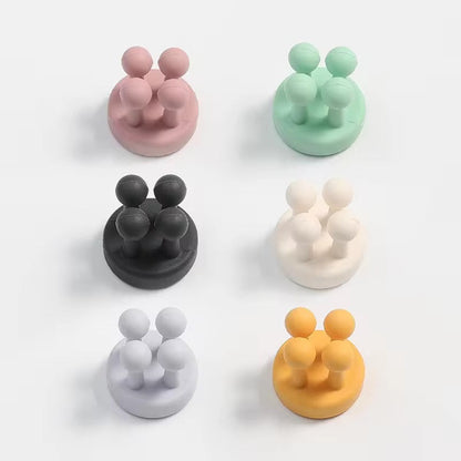 Multipupose WaterProof Self-Adhesive Silicone Wall Hooks (For home, kitchen, office, and bathroom)