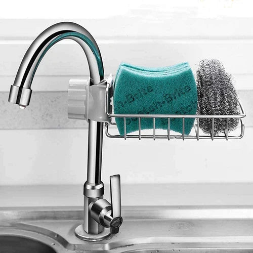 Stainless Steel Kitchen Faucet Rack