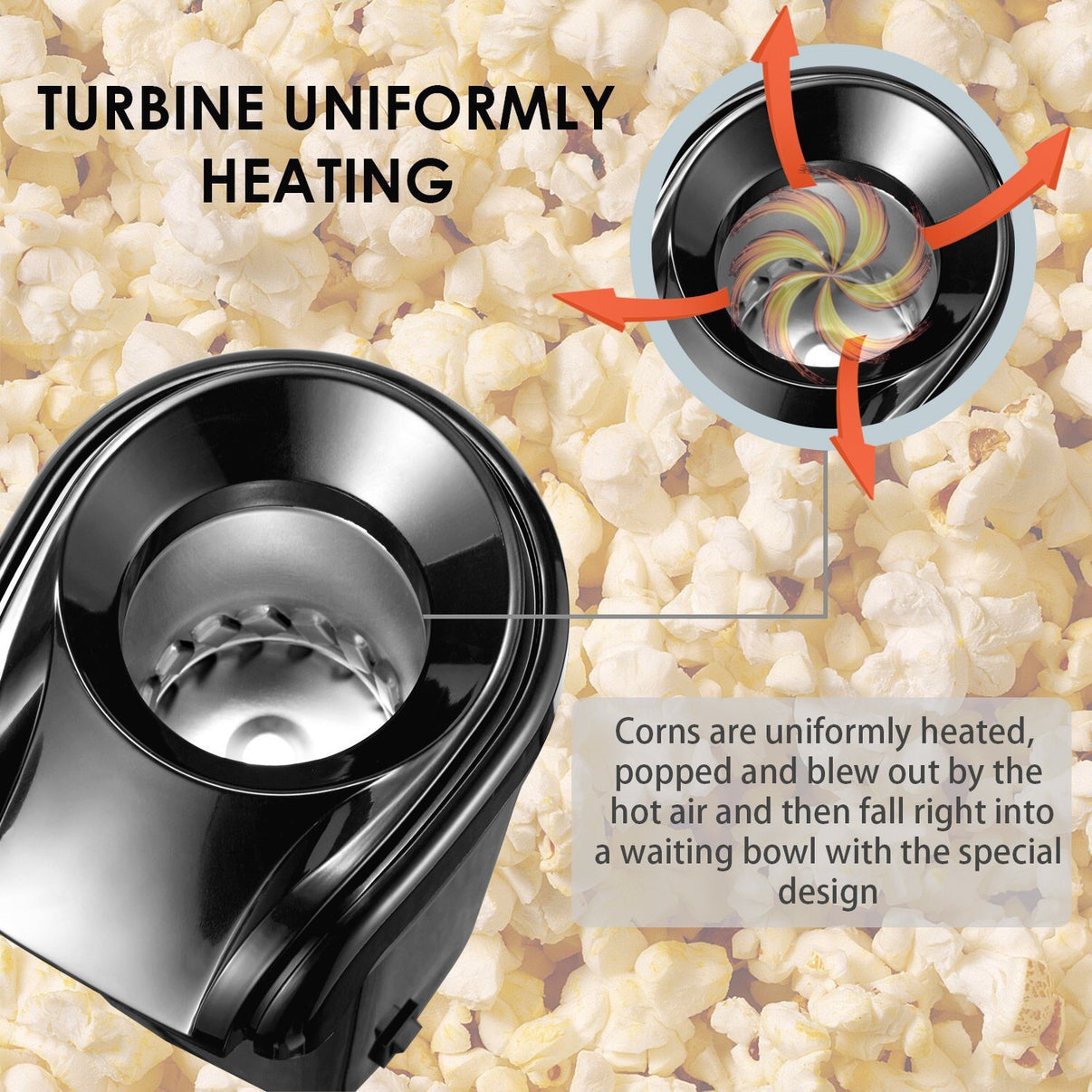 Mini Instant Popcorn Maker