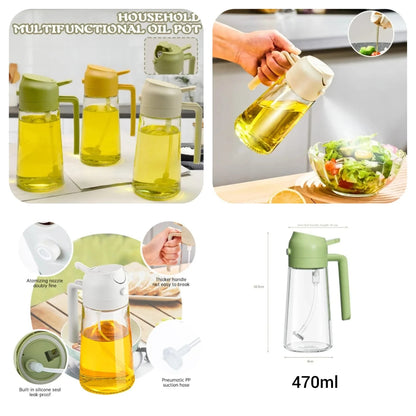 2 in 1 Oil Spray Bottle